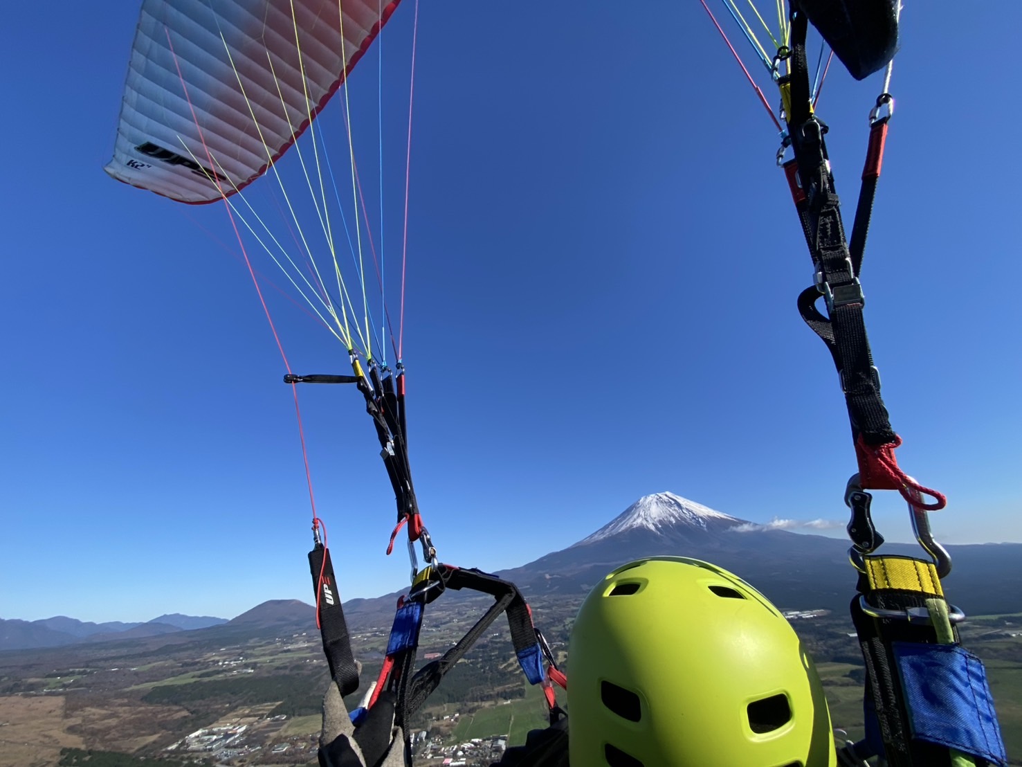 富士山パラグライダー